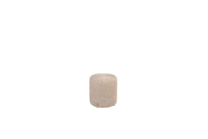 muffin poef rond 40 cm dia. h42 cm latte 4so 4so 4so