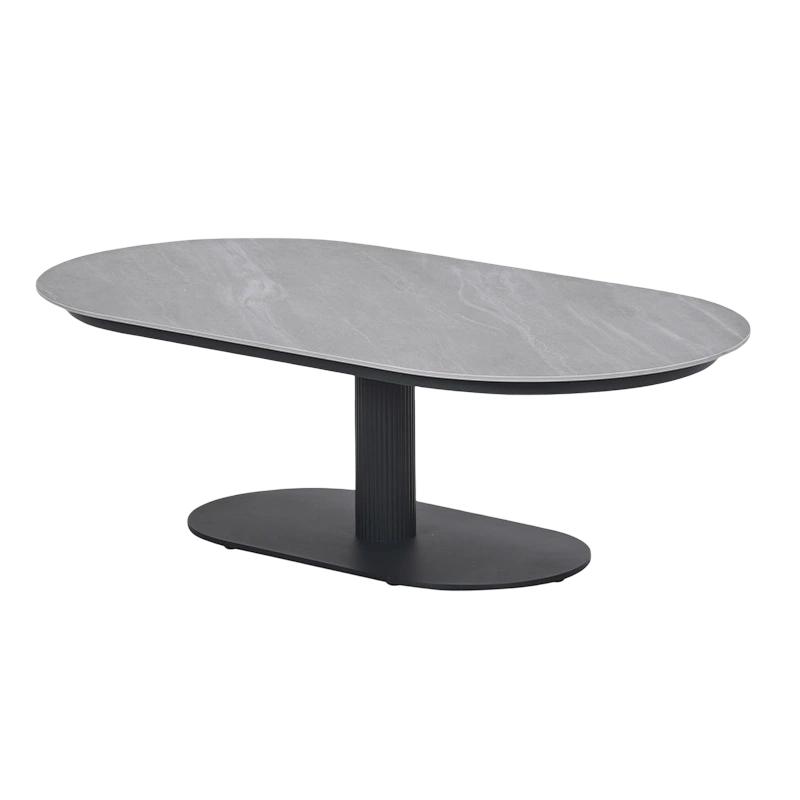 nice salontafel black/napoli sand 130 cm garden impressions garden impressions