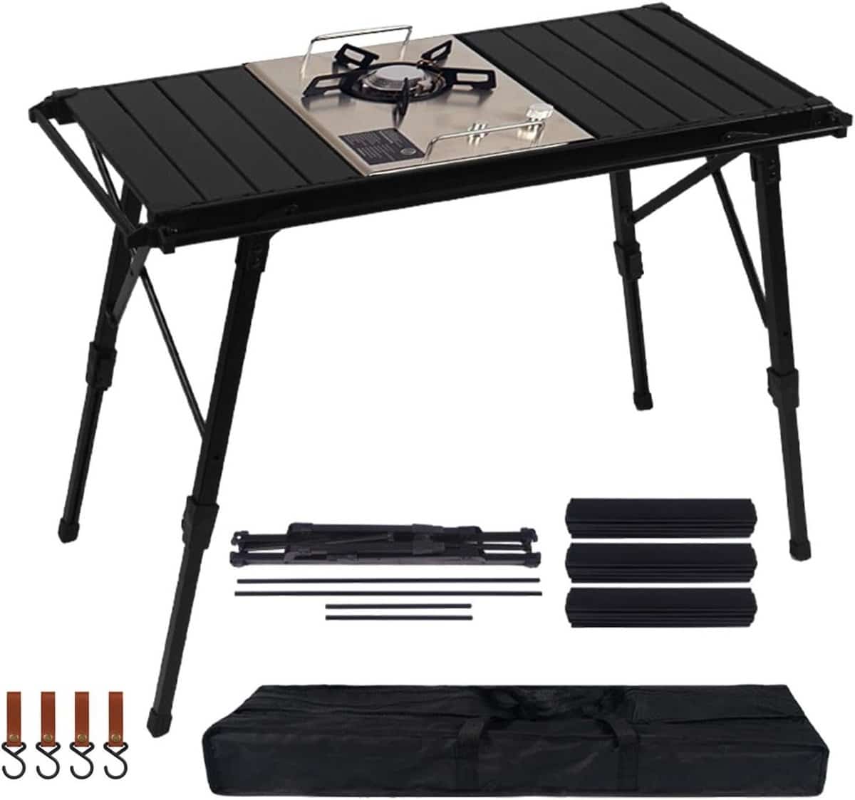 opvouwbare picknicktafel klaptafel buiten kamperen en picknicken