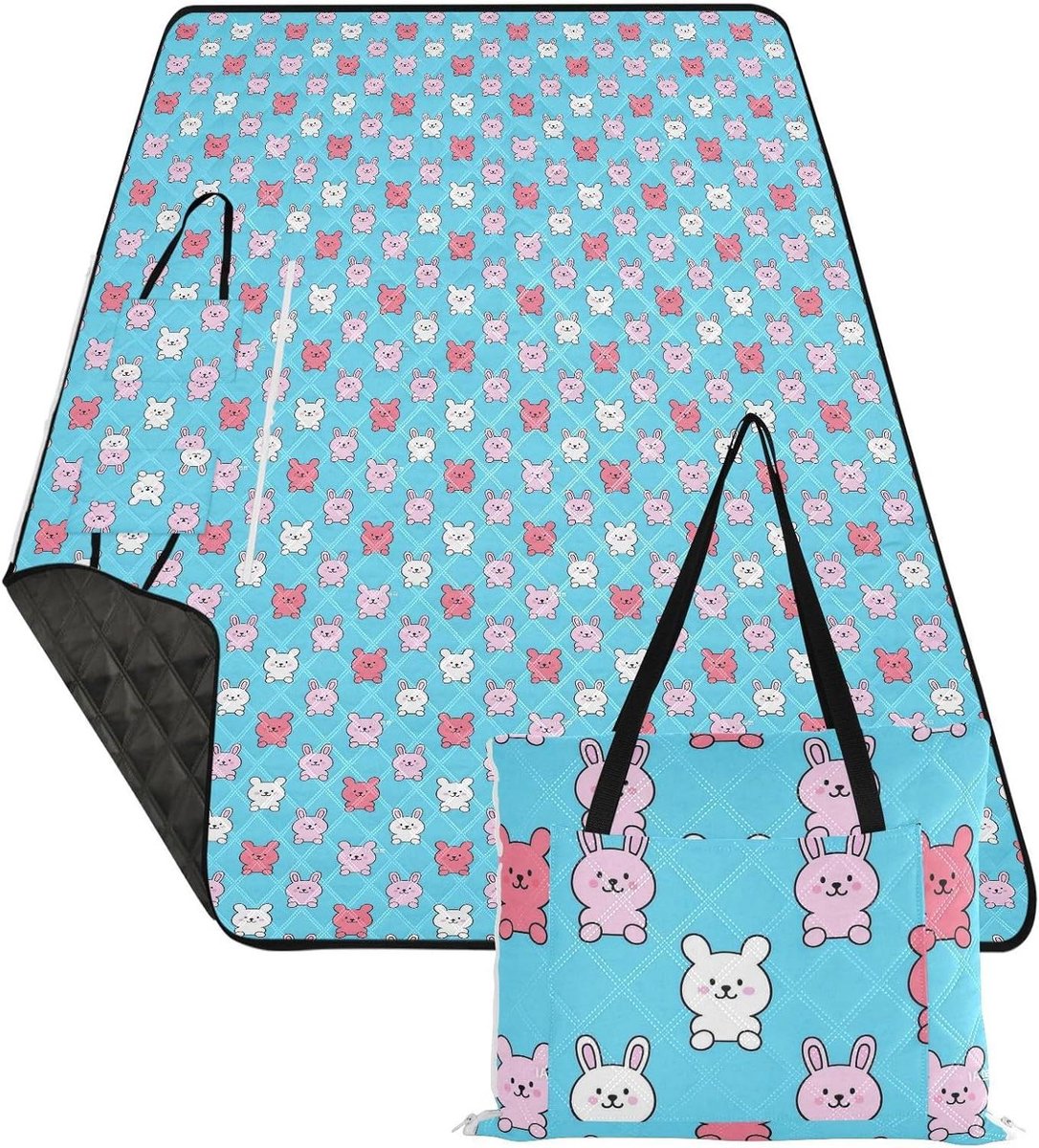 picknickkleed buitenkleed gras en strand 3 laags design