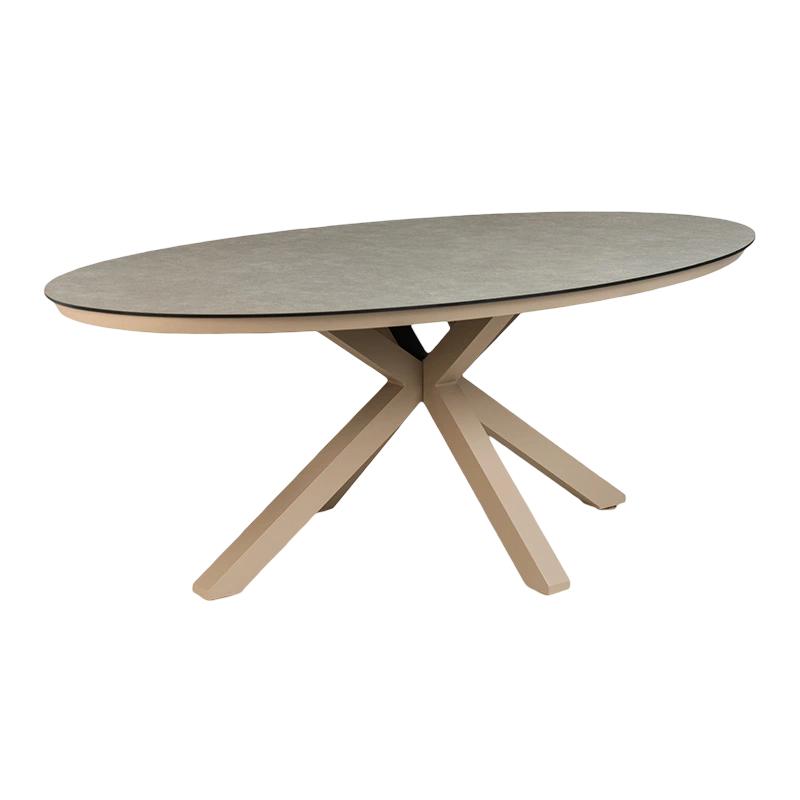 rivera diningset champagne ovaal tierra outdoor tierra outdoor
