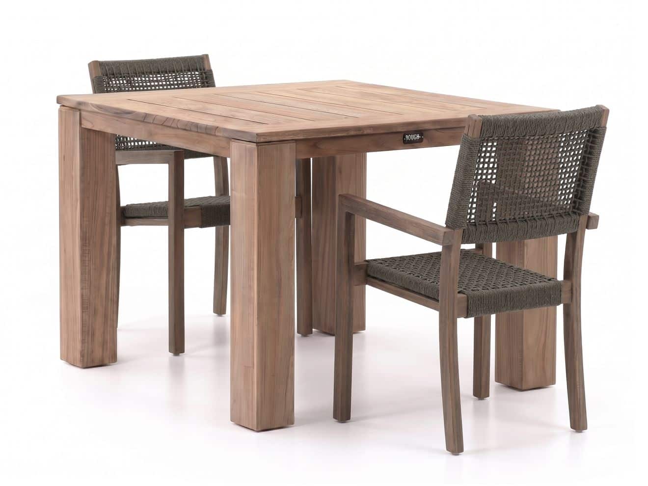 rough batang rope/rough x 100cm dining tuinset 3 delig stapelbaar laagste prijsgarantie!