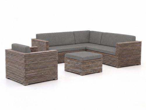 ROUGH-C hoek loungeset 5-delig 6-zits - Laagste prijsgarantie!