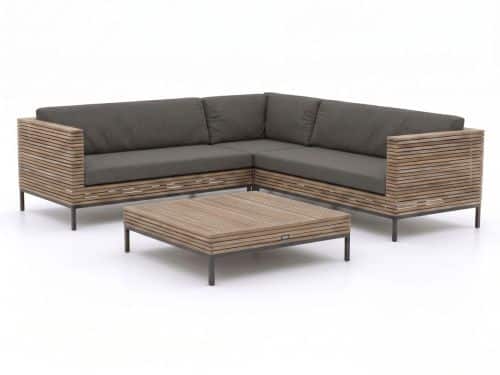 ROUGH-D hoek loungeset 4-delig 5-zits - Laagste prijsgarantie!