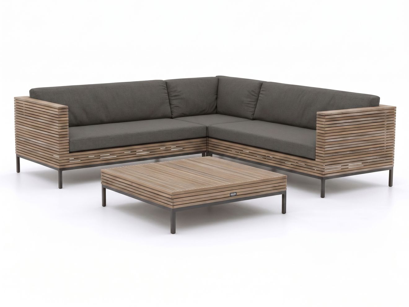 rough d hoek loungeset 4 delig 5 zits laagste prijsgarantie!