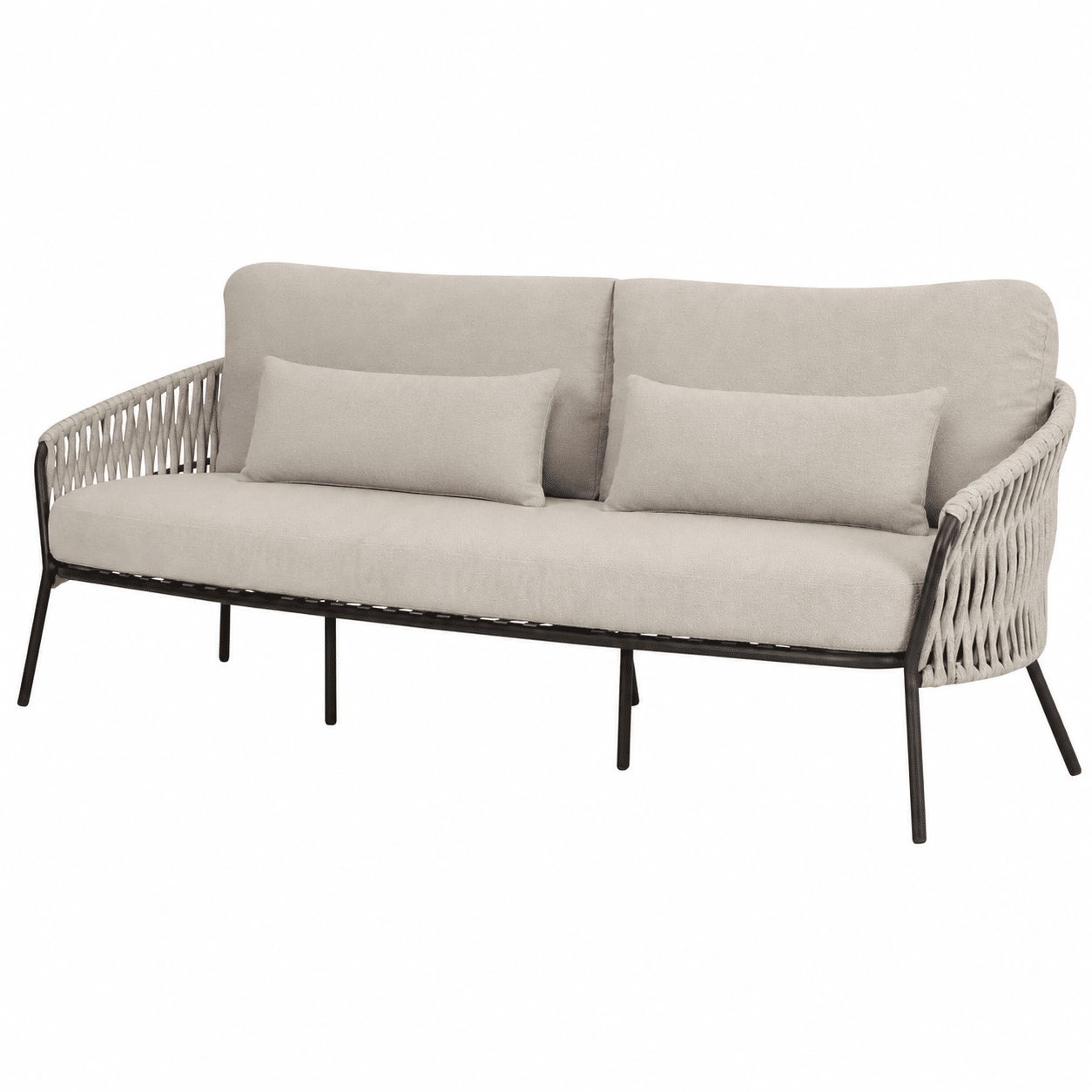 sarenza 3 zitsbank zand rope terre frame