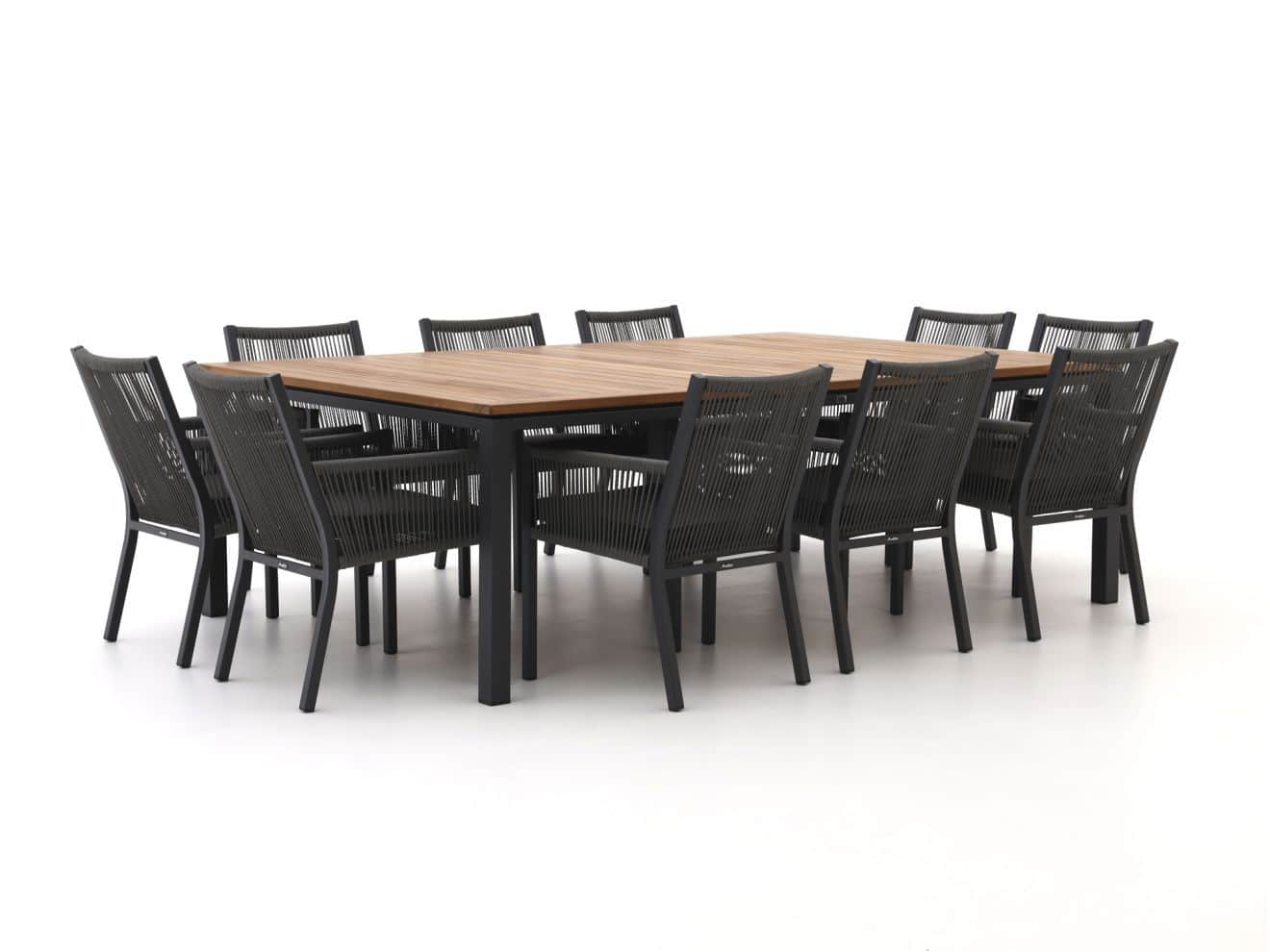 + 10% kassakorting | manifesto rivola/linosa 240x160cm dining tuinset 11 delig laagste prijsgarantie!