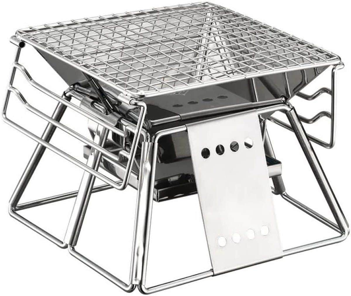 draagbare bbq grill opvouwbare houtskool grill outdoor koken