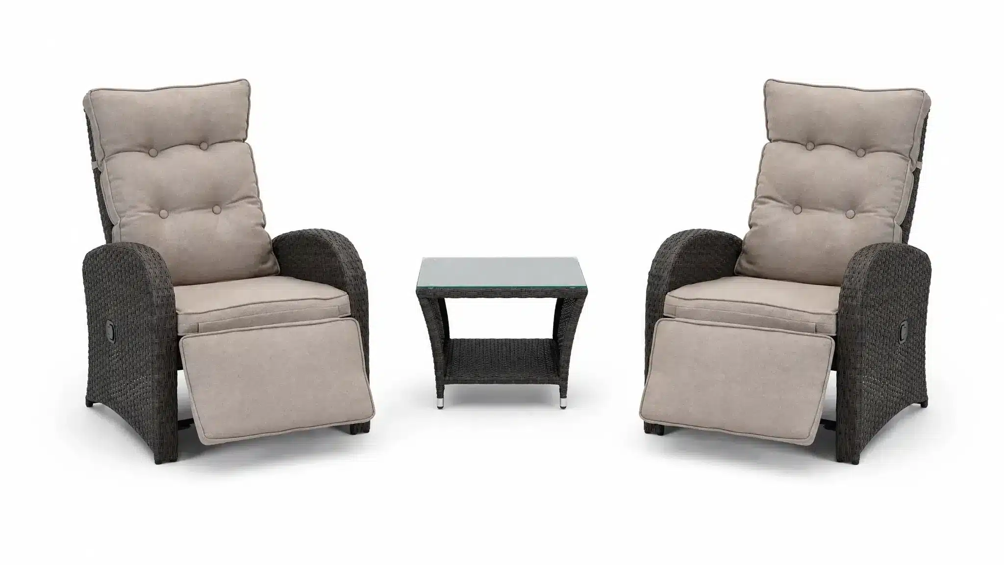 duoset melia met beige kussen