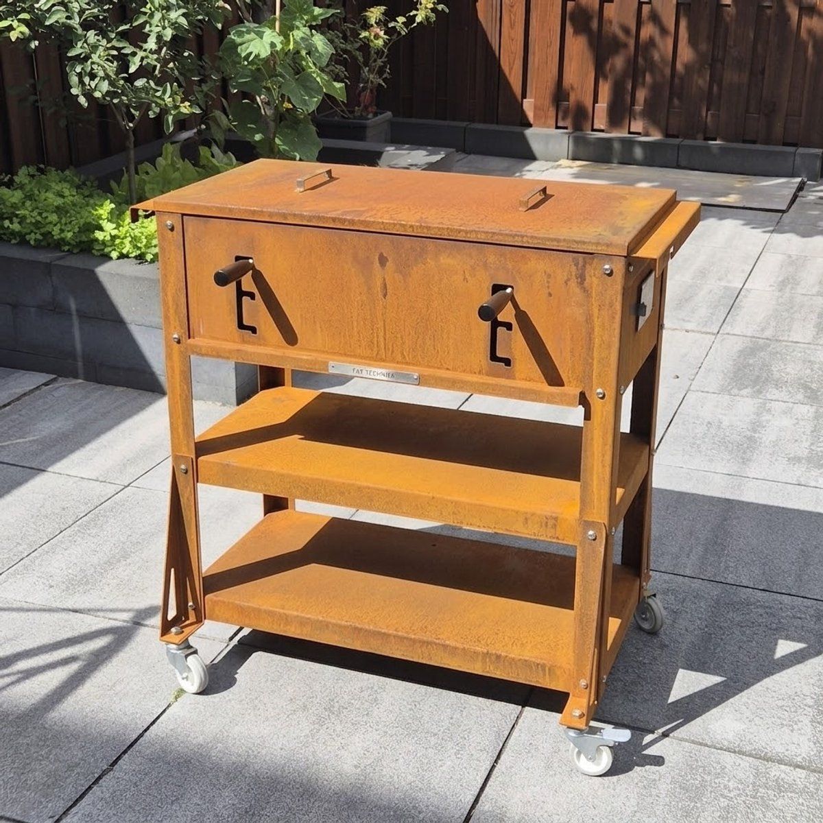 faf techniek faf pro mobiele buitenkeuken en barbecue