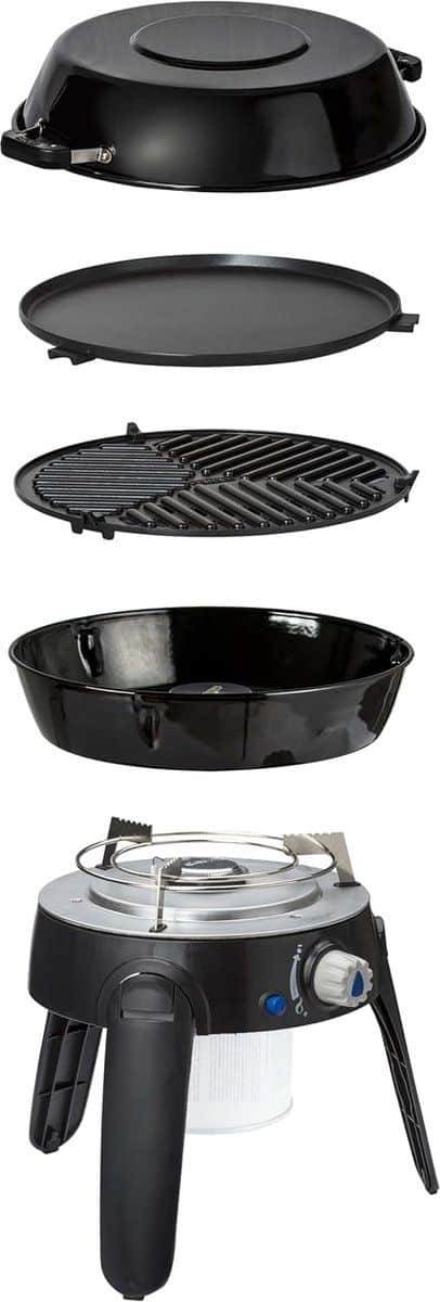 gas barbecue draagbare grill buiten koken vier