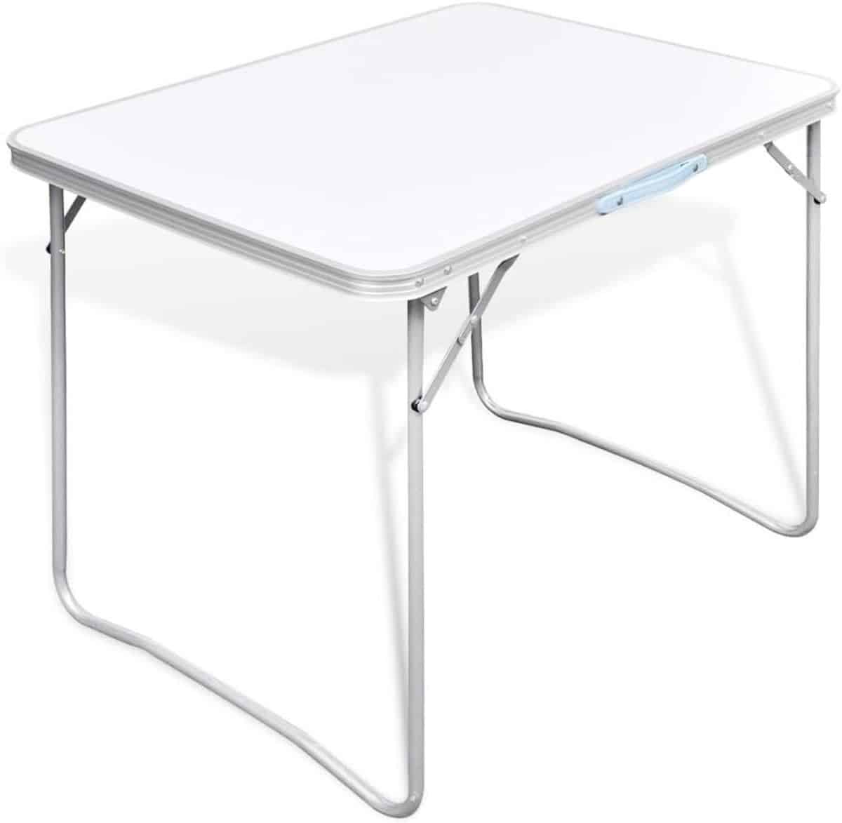 klaptafel aluminium vouwtafel tuin kamperen buiten lichtgewicht