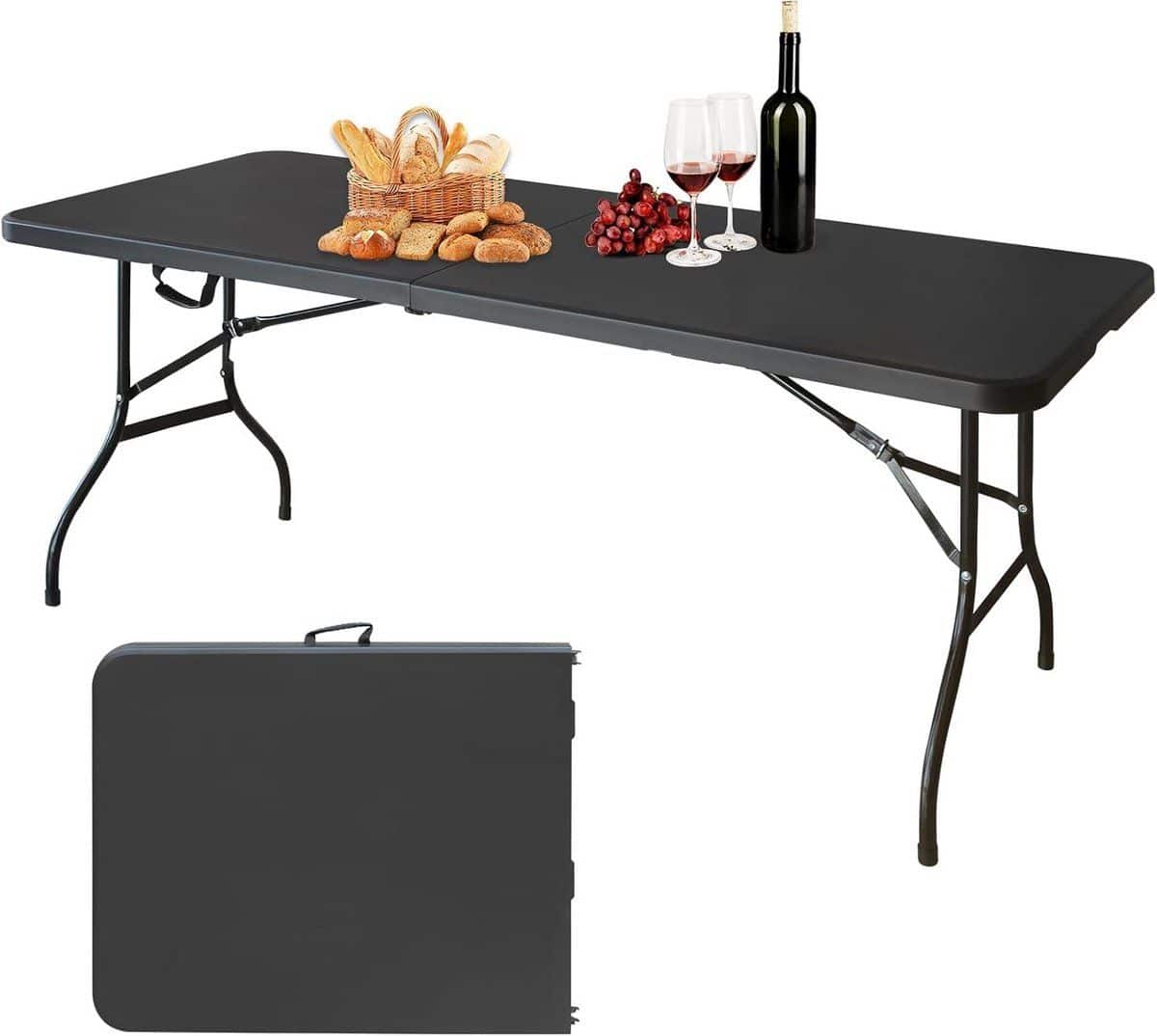 klaptafel multifunctionele tafel buitenfeesten organiseren gemakkelijk te