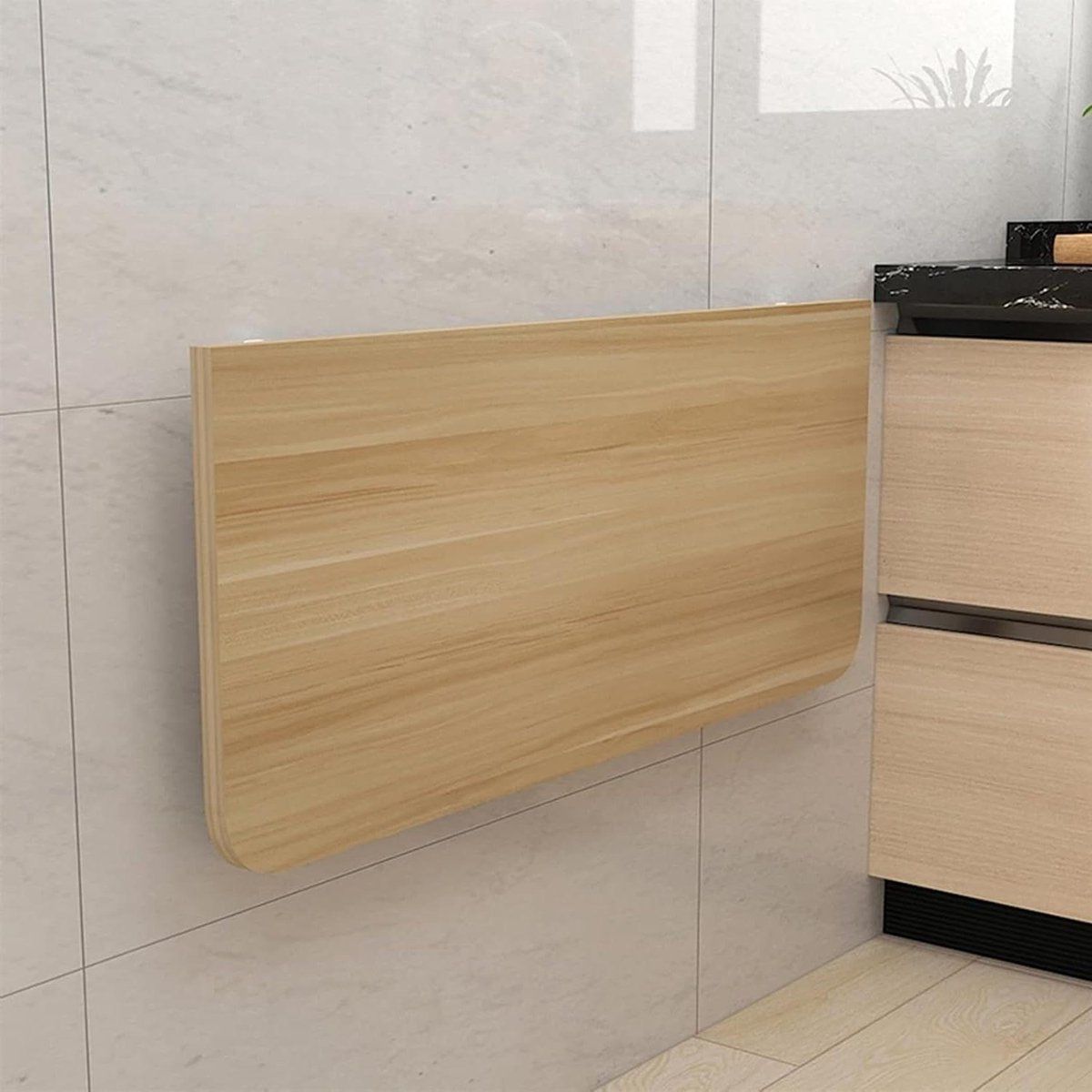klaptafel wandtafel inklapbaar ruimte besparen eenvoudig te