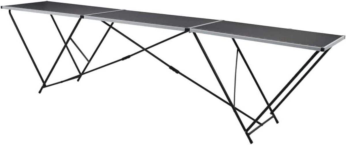 klaptafel werktafel klusprojecten lichtgewicht aluminium frame