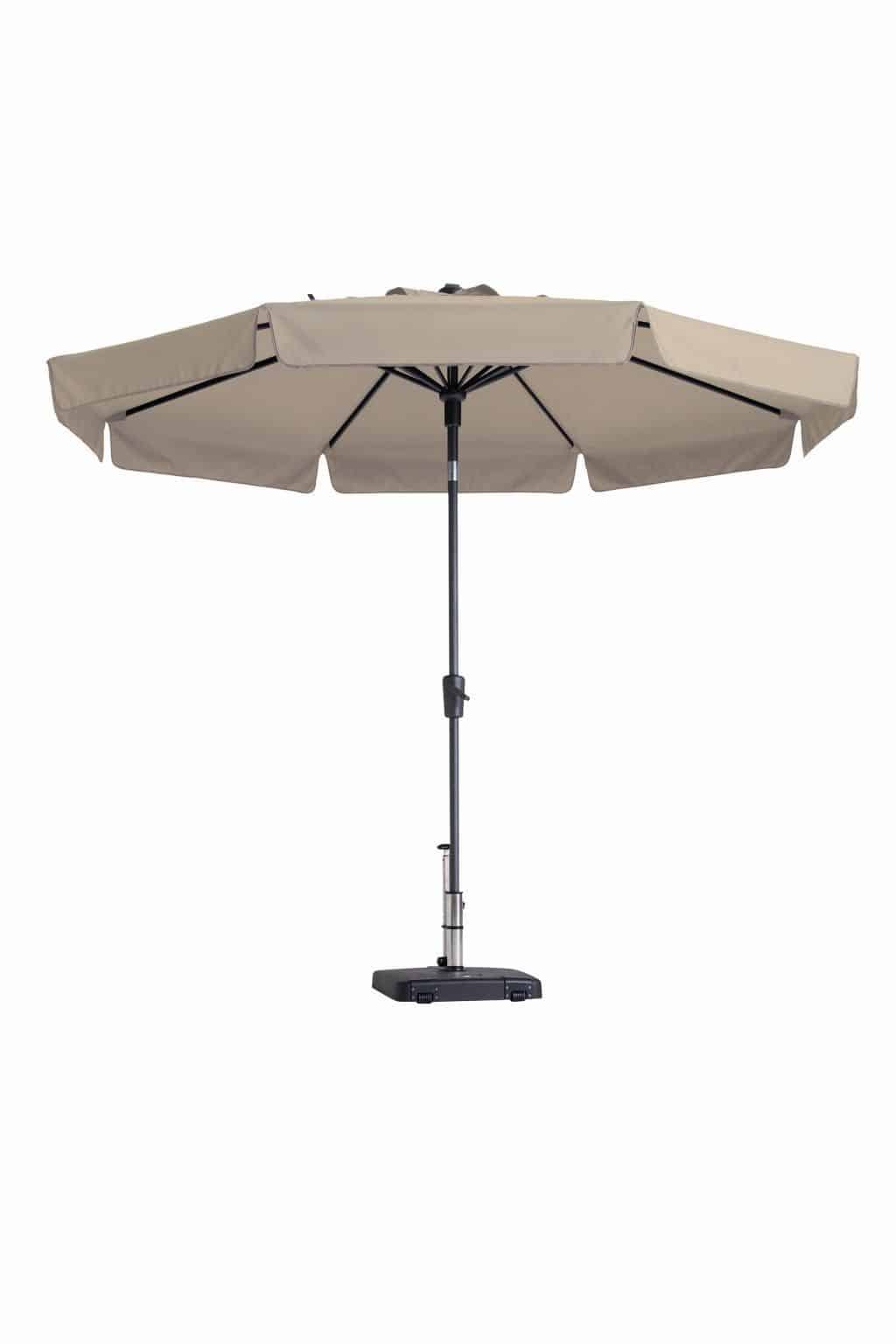 madison flores parasol 300 cm ecru