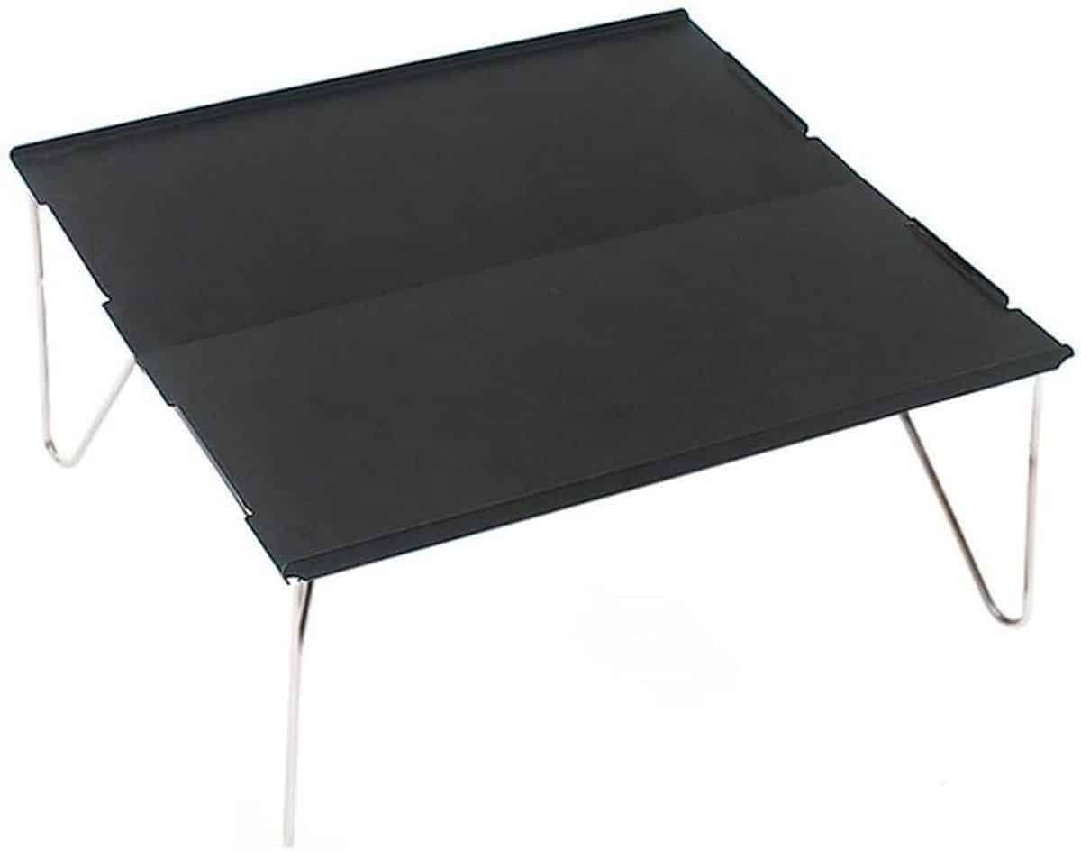 mini klaptafel draagbare tafel buiten activiteiten lichtgewicht