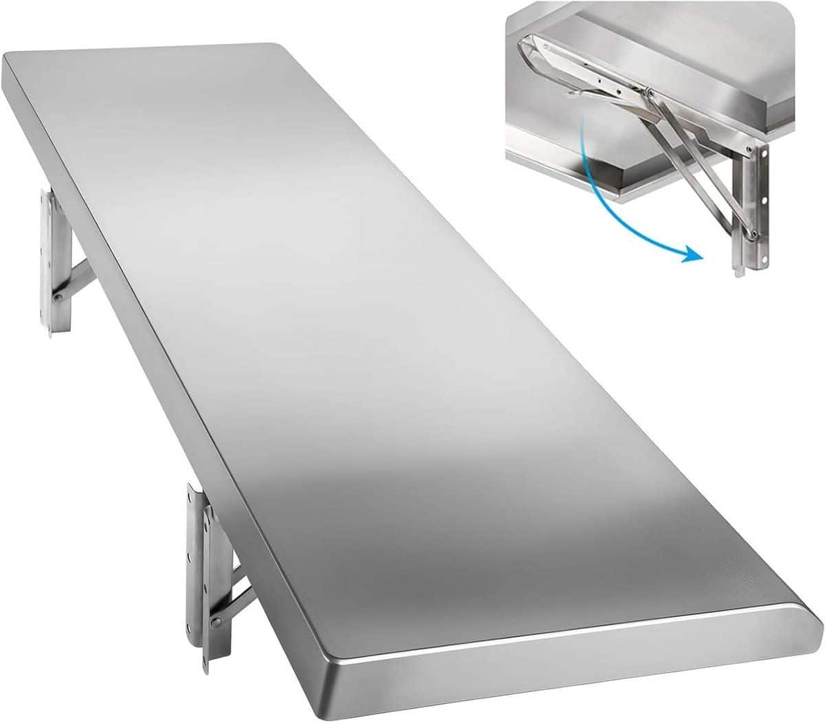 opvouwbare concessie plank klaptafel serveertafel evenementen outdoor catering