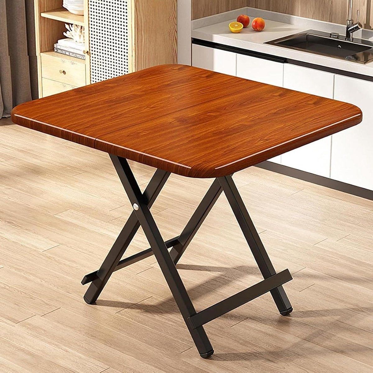 opvouwbare eettafel klaptafel vierkant eten en werken