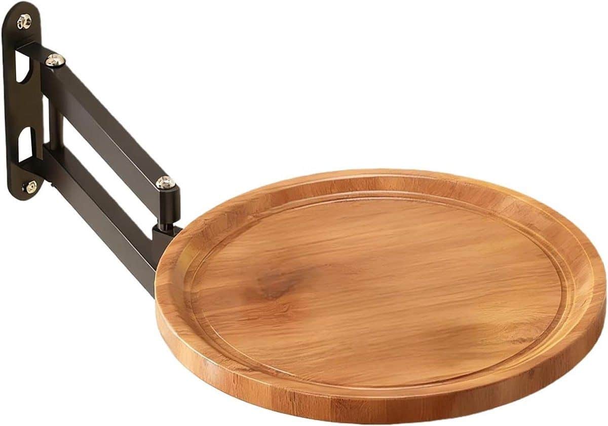 opvouwbare wandlade klaptafel muur ruimtebesparing wonen gereedschapsloze