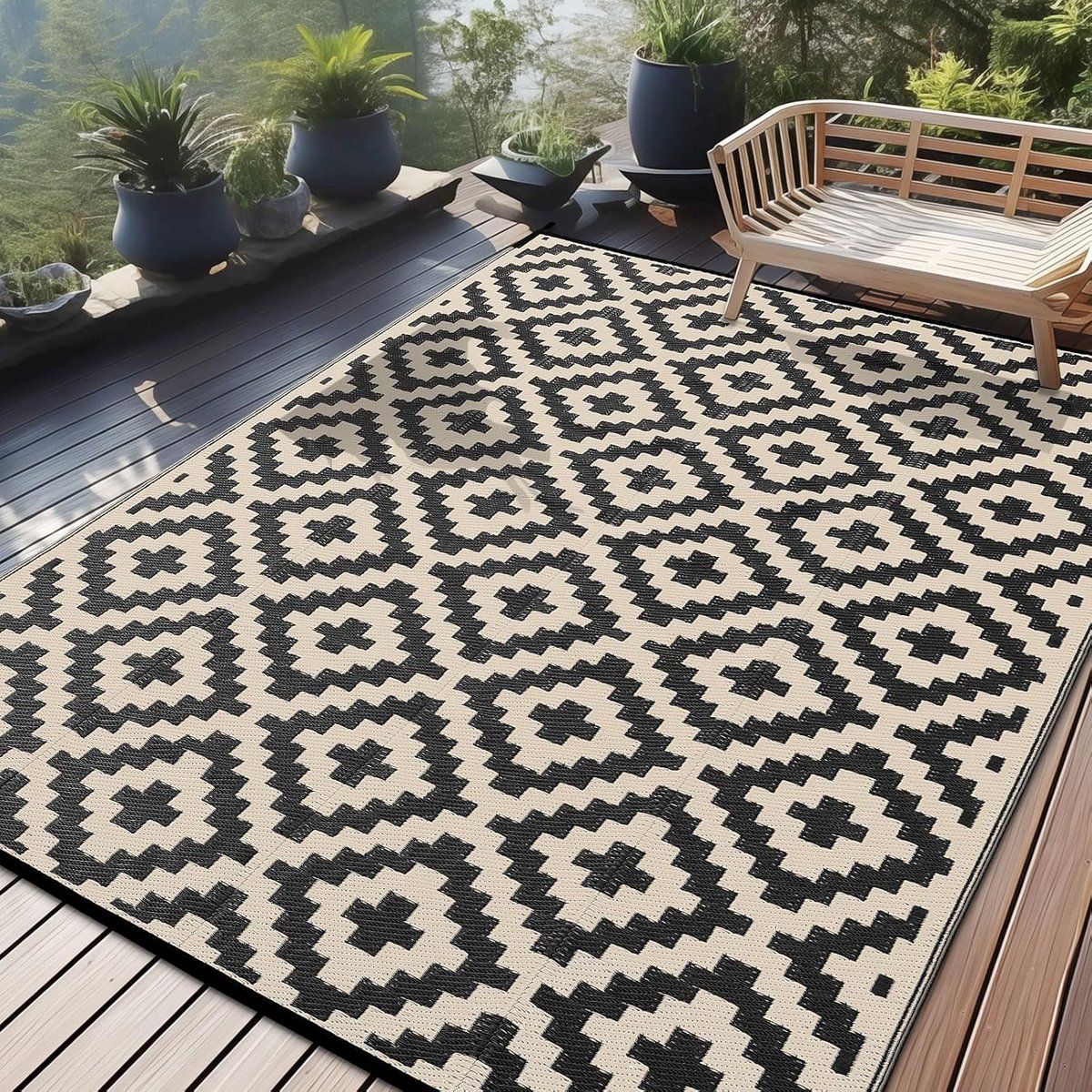 outdoor tapijt buitenkleed terras verfraai buitenruimte weerbestendig