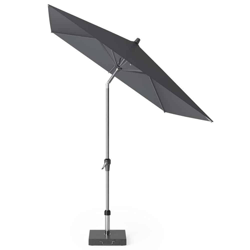 riva parasol 250×200 cm antraciet met kniksysteem