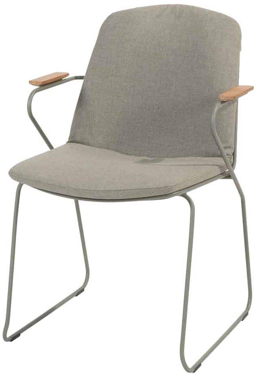 4 seasons outdoor veneto stapelbare tuinstoel olijf