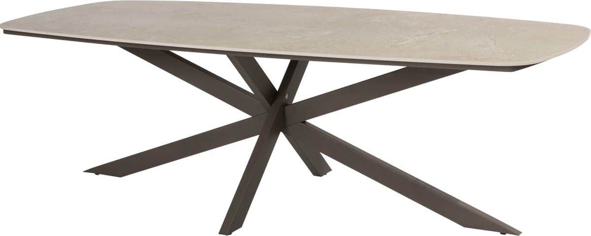 4so prado barrel diningtafel terre 240 cm