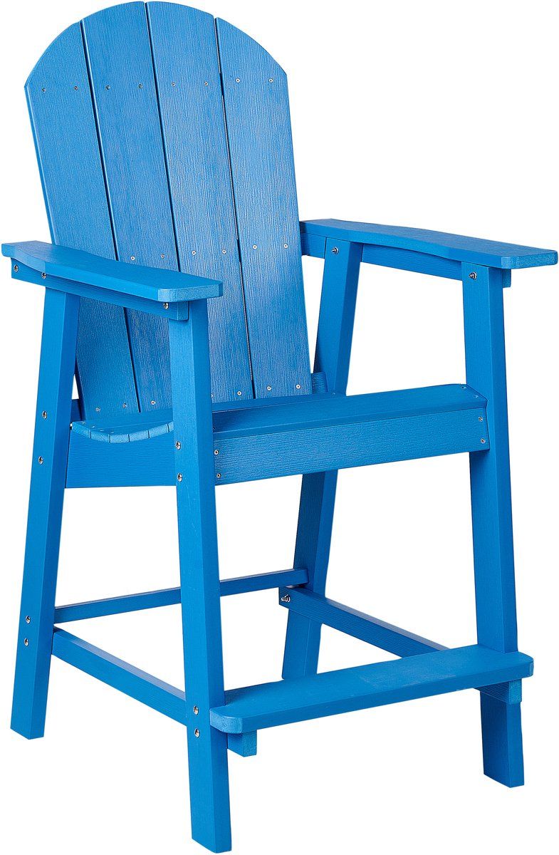 adirondack tuin barkruk blauw kunsthout