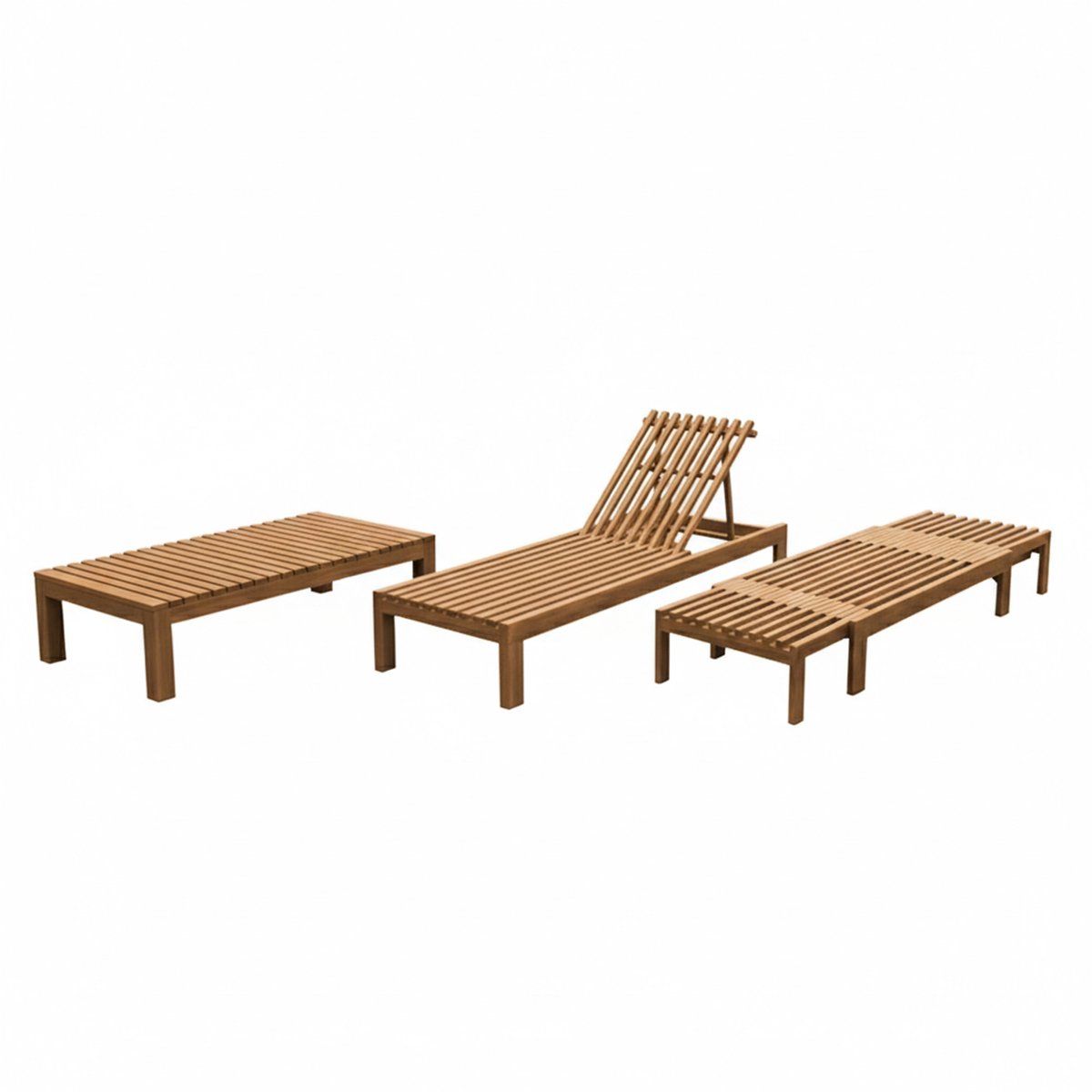 axi rowan 2 in 1 teak ligbed & tuinbank 250 x