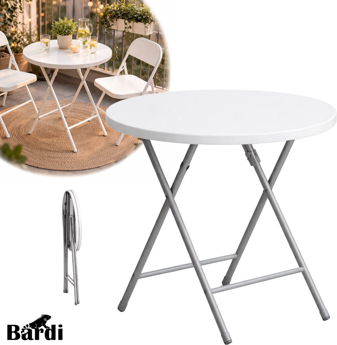 bardi balkontafel tuintafel tafel balkonmeubelen bijzettafel