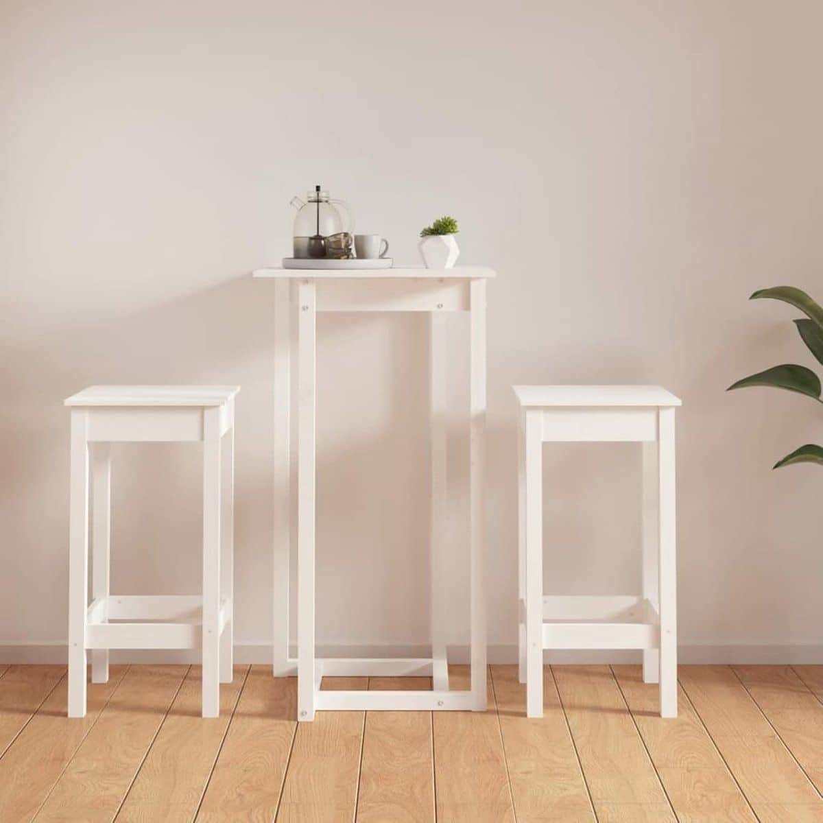 barset 3 delig hoge tafel set gezellig borrelen