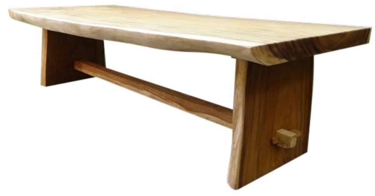boomstamtafel 300x110x77,5 cm bladdikte 10 cm