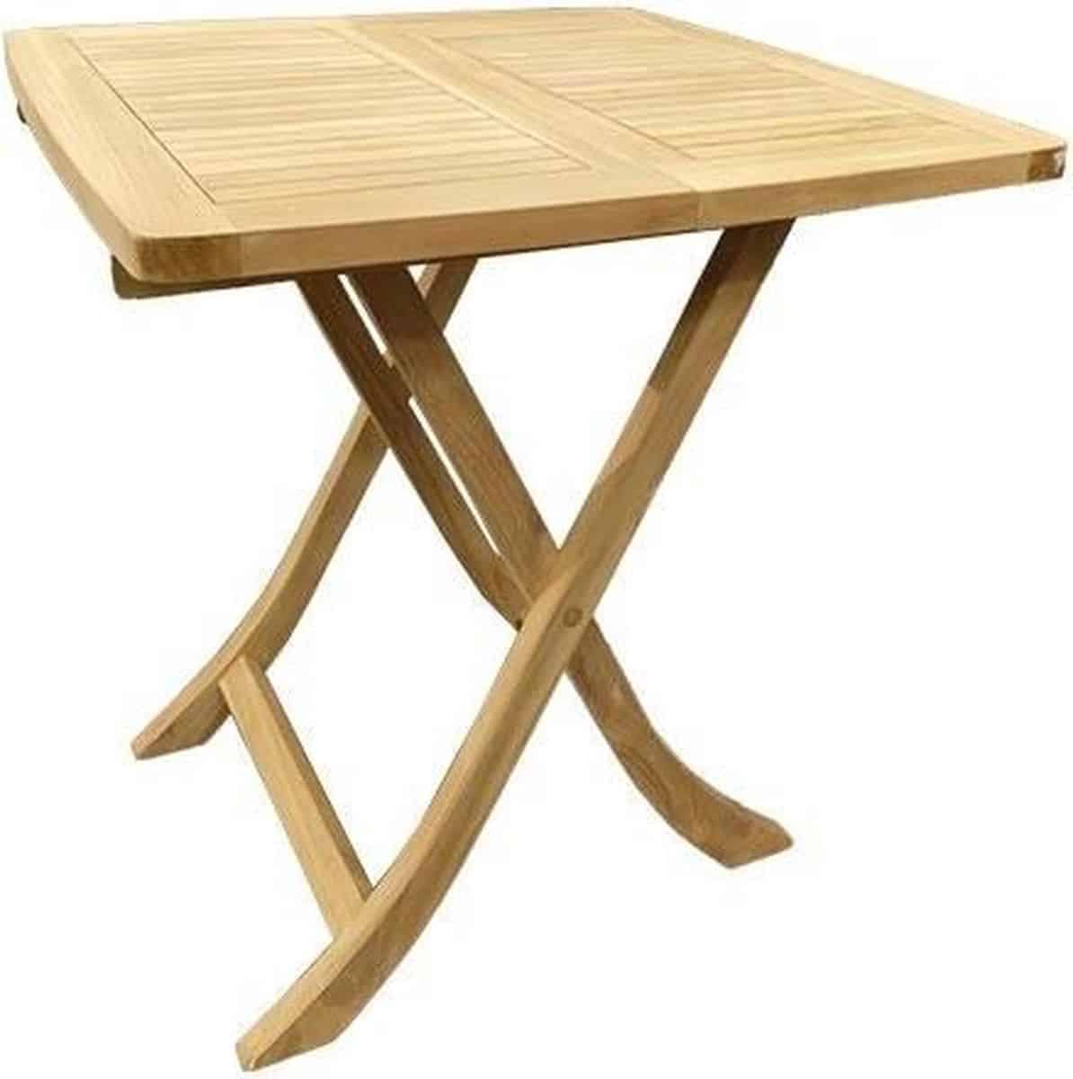 buitengewoon boet teak bijzettafel 70×70