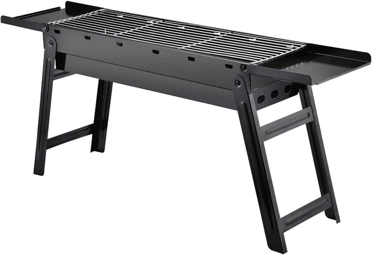 camping bbq grill mini vouwgrill houtskool outdoor koken