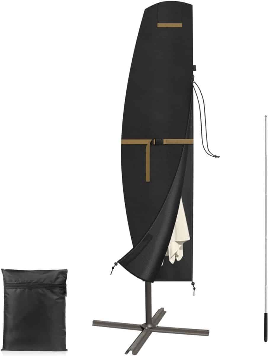 clgp® parasolhoes voor zweefparasol parasol hoes staande parasol