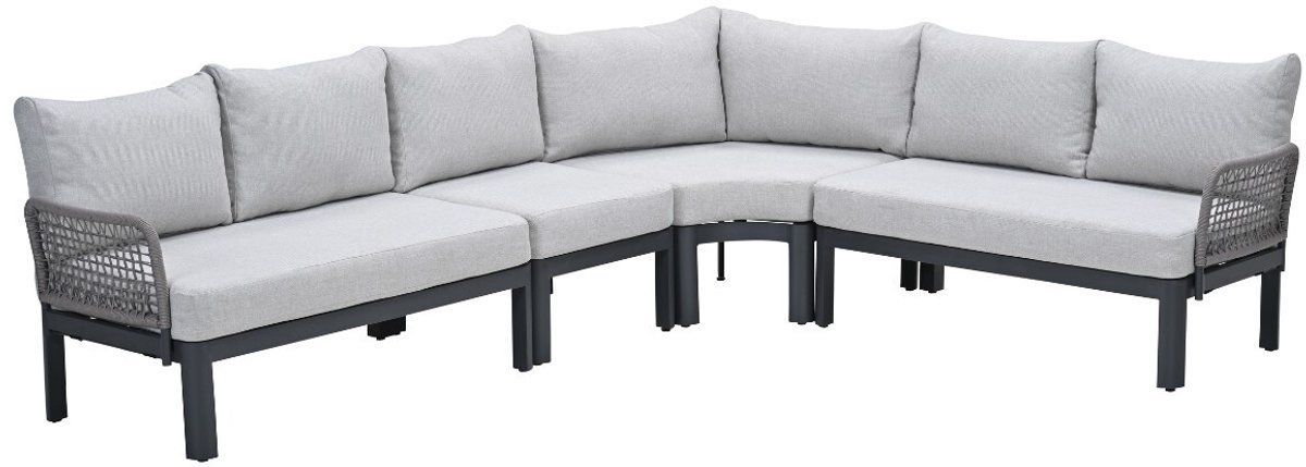 corsano rope lounge hoekbank taupe valley sand