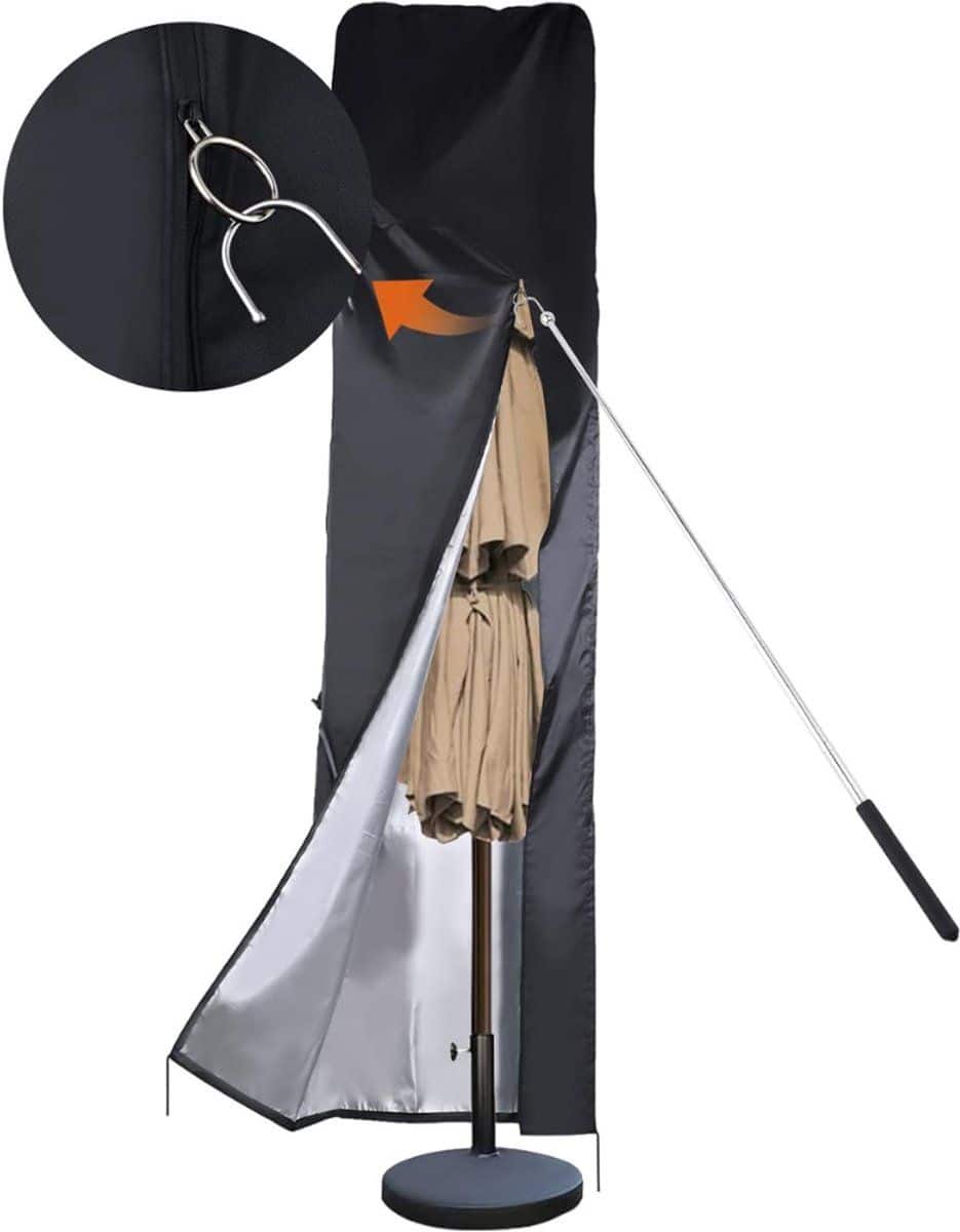 crlyn® parasolhoes voor zweefparasol parasol hoes staande parasol