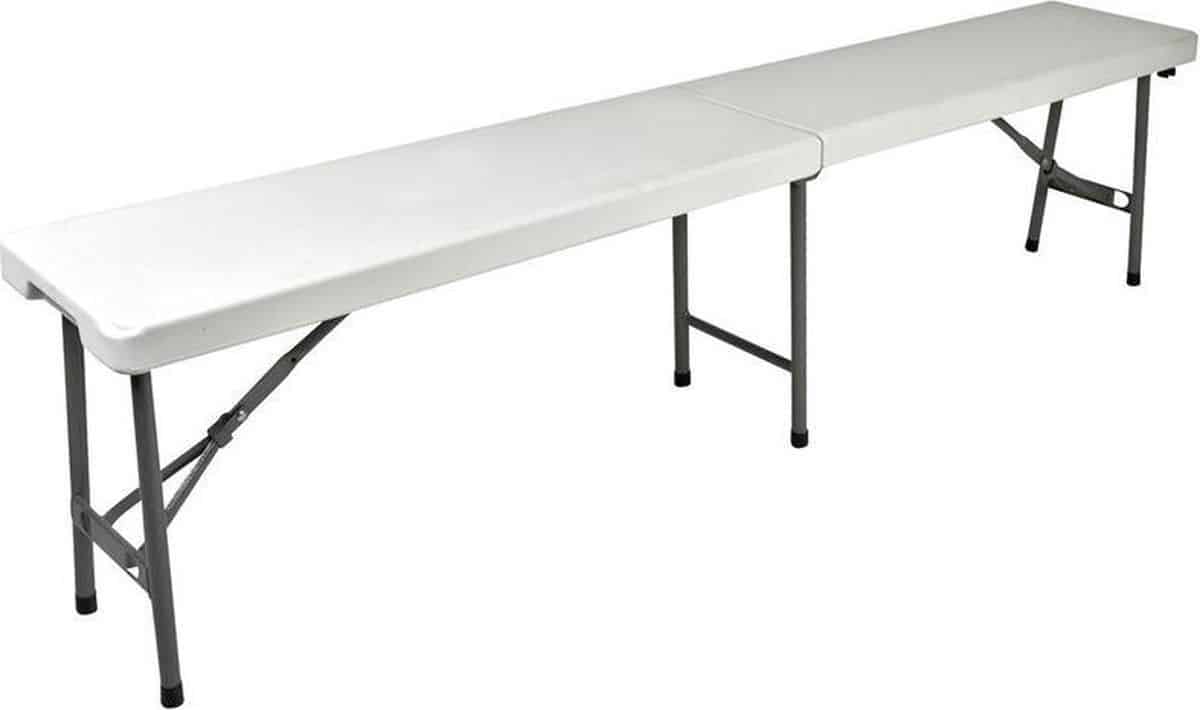 erro tuinbank inklapbaar picknickbank 180cm wit
