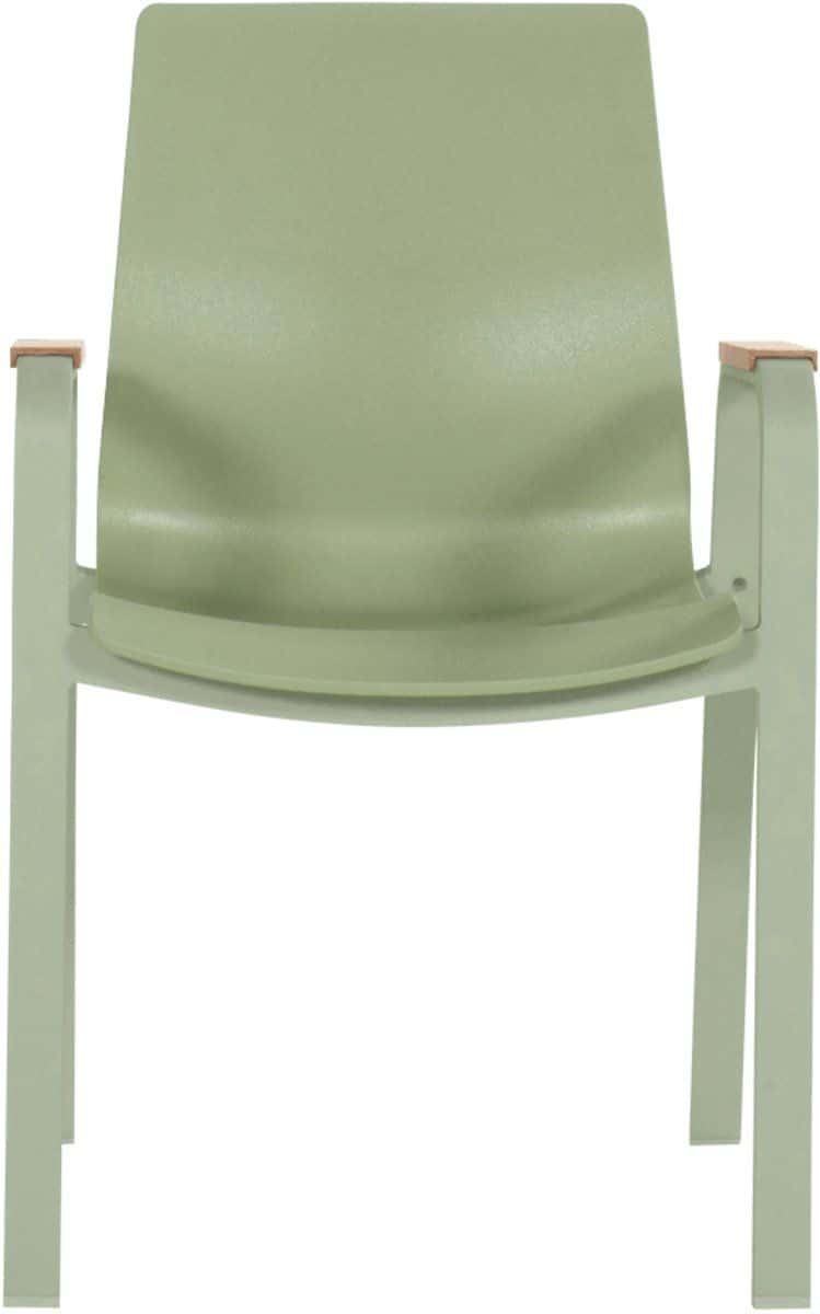 flow dining stoel | zachtgroen | 57 x 56,5 x