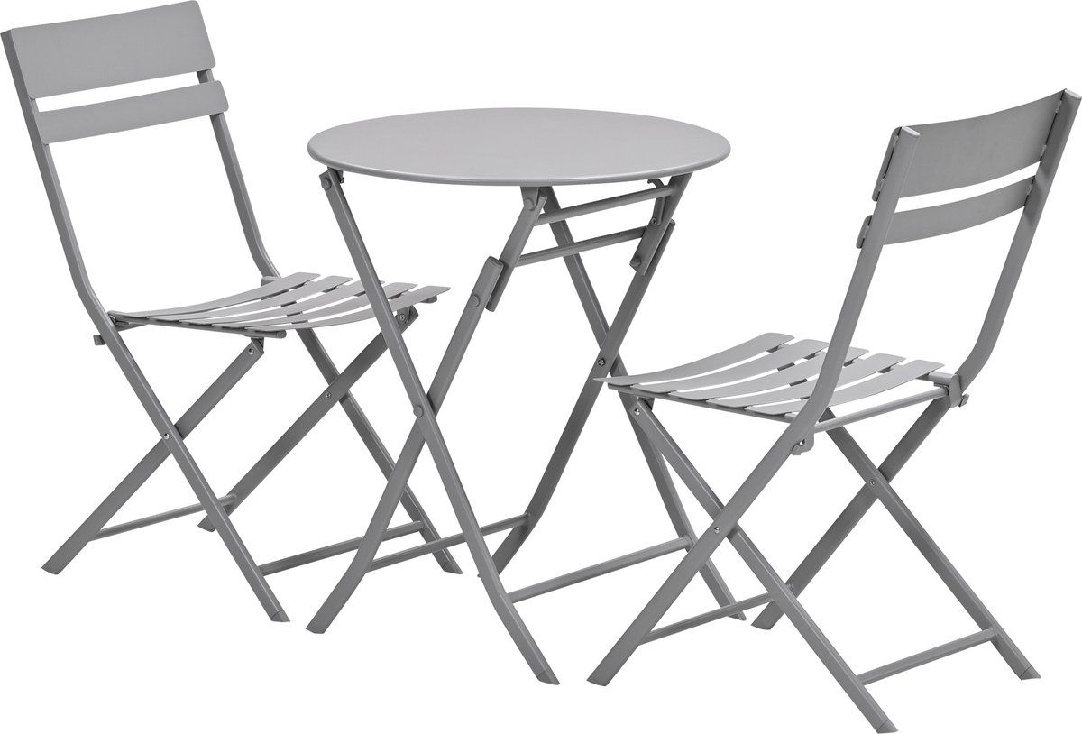 garden impressions alfa balkonset 3 delig taupe