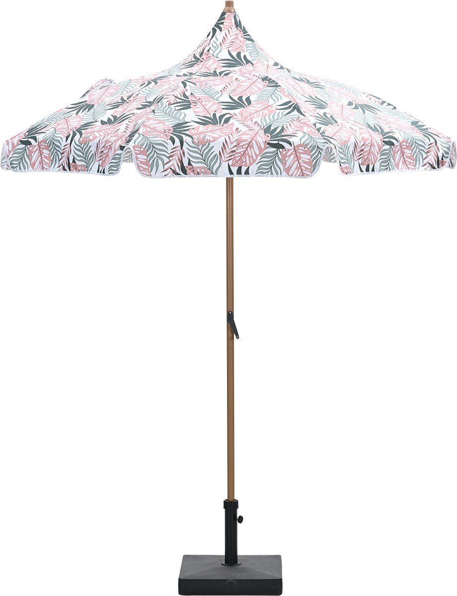 garden impressions aloha parasolset Ø200 cm palm forest met voet