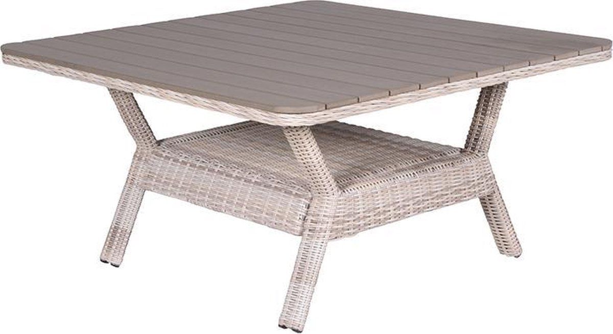 garden impressions milwaukee tuintafel 140×140 passion willow