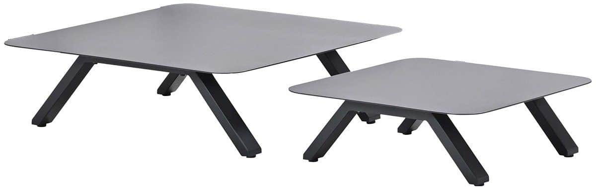 garden impressions realdo loungetafel set van 2 aluminium