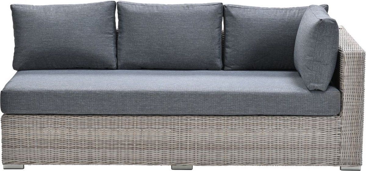 garden impressions tennessee loungebank arm links vintage willow texfiber