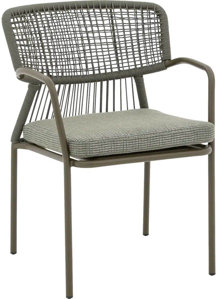 goossens tuinstoel sestri buitenstof groen 60 x