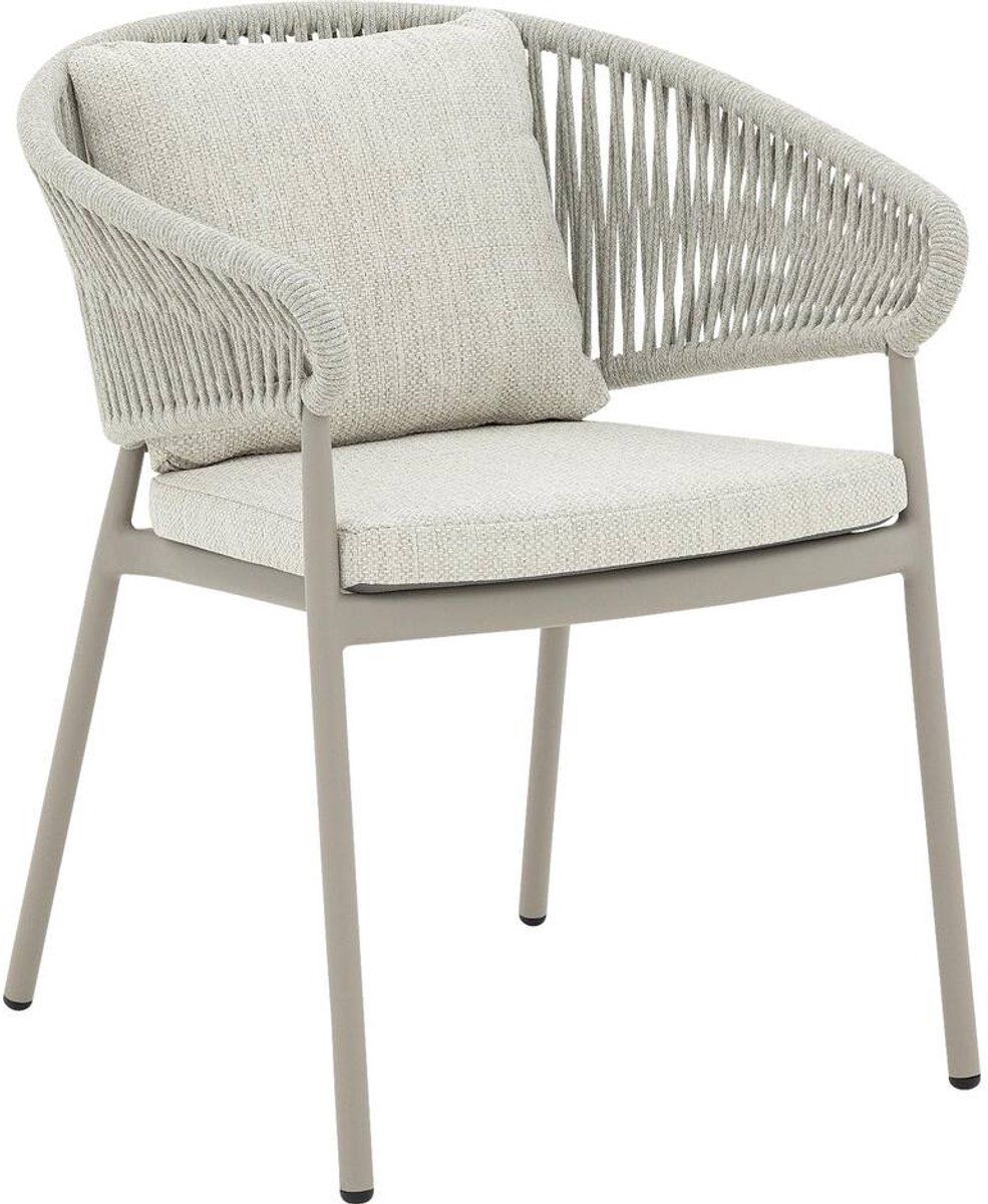 goossens tuinstoel vasto buitenstof beige 65 x