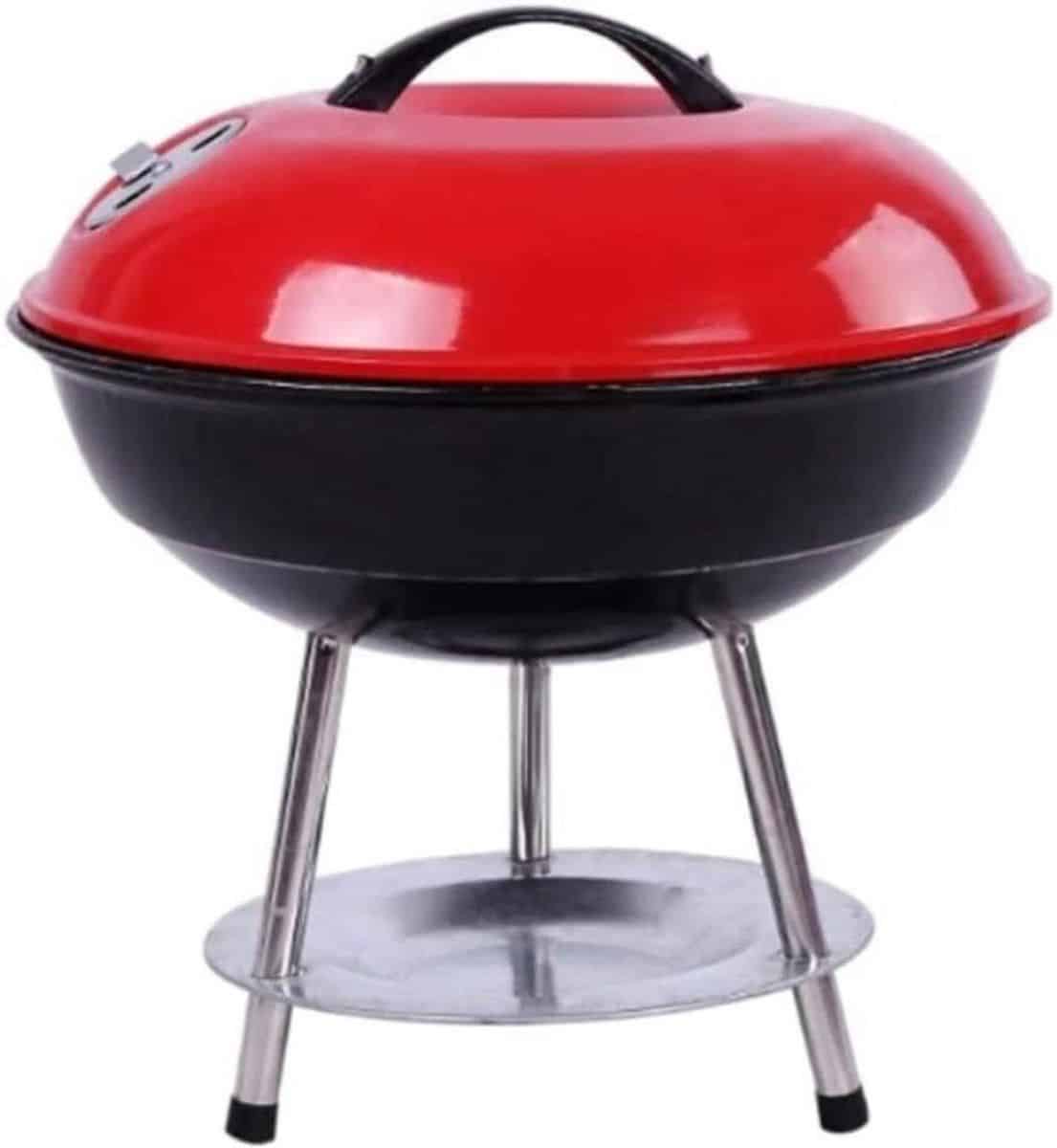 houtskool bbq draagbare grill buiten koken verstelbare