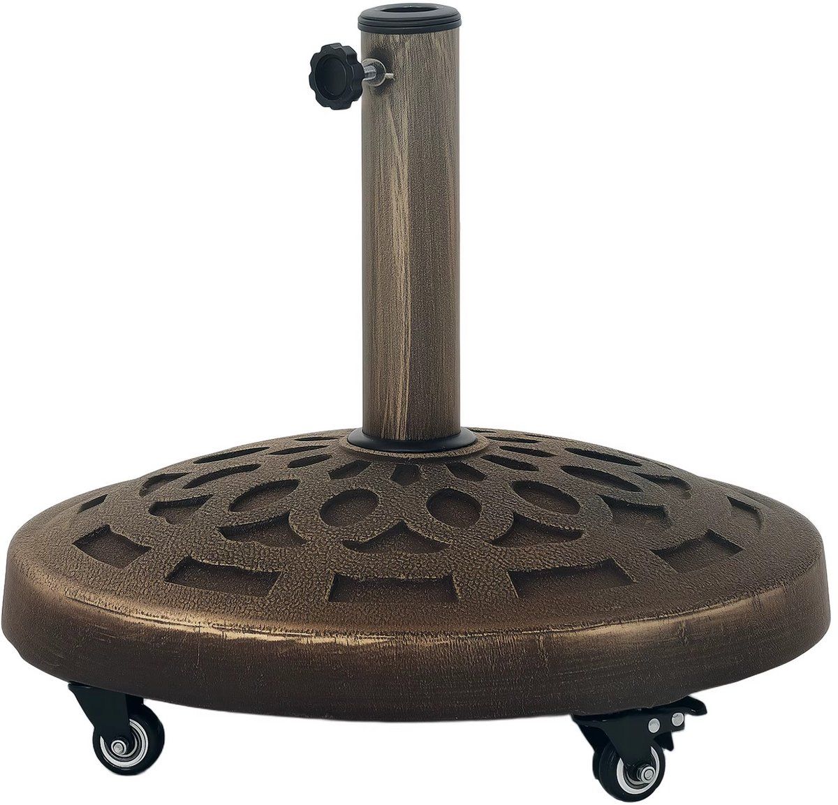 joynextbuy parasolvoet op wielen parasolstandaard parasolhouder