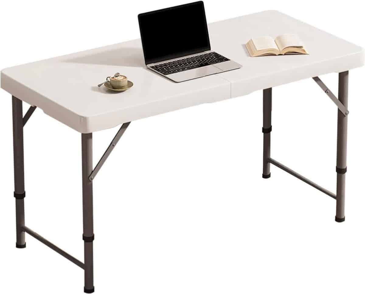 klaptafel draagbare tafel buitenactiviteiten in hoogte verstelbaar